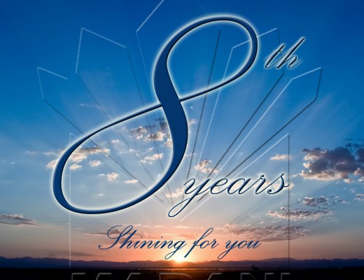 Perkasa 8th Anniversary Logo